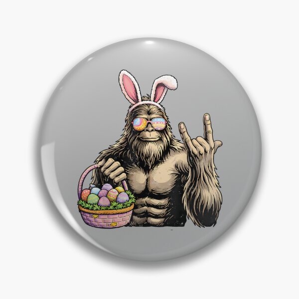 Item preview, Funny Bigfoot Easter Egg Rock Sasquatch Easter Day designed and sold by mjohnson9.