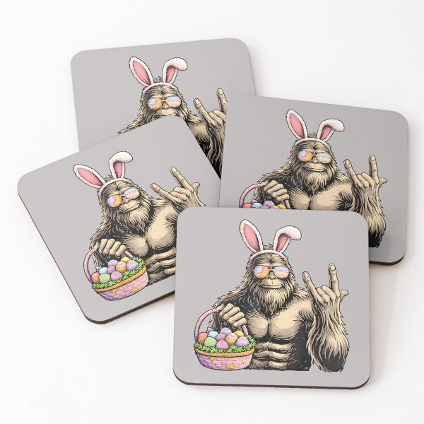 Item preview, Funny Bigfoot Easter Egg Rock Sasquatch Easter Day designed and sold by mjohnson9.