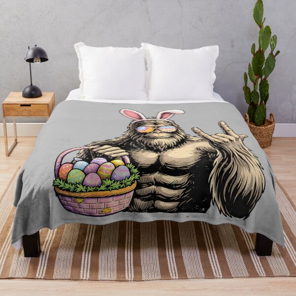 Item preview, Funny Bigfoot Easter Egg Rock Sasquatch Easter Day designed and sold by mjohnson9.