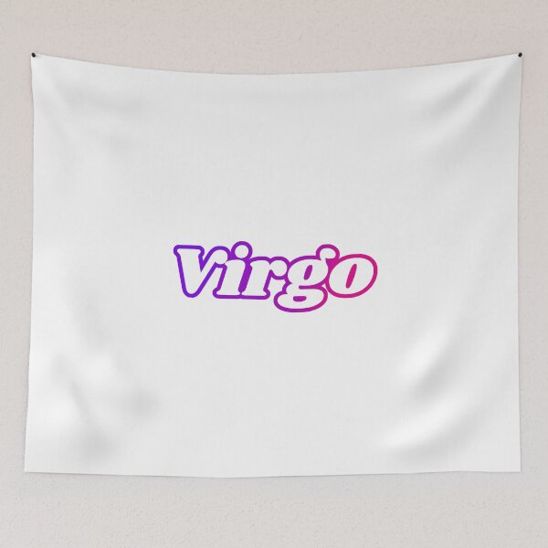 Item preview, Virgo Energy - Retro Earth Sign Text Art designed and sold by Niji Hibana.