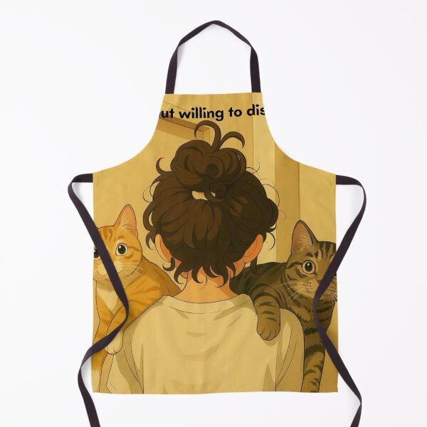 Item preview, Introverted but willing to discuss cats designed and sold by Pink Chaos Club.