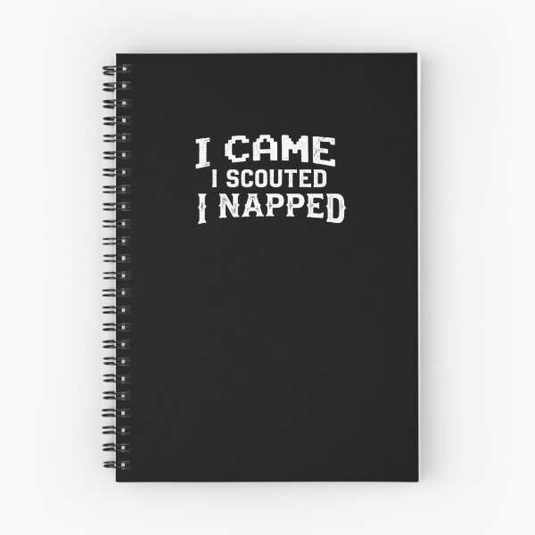 Item preview, I Came I Scouted I Napped Beginner Hunter Meme designed and sold by Yellowriversss.