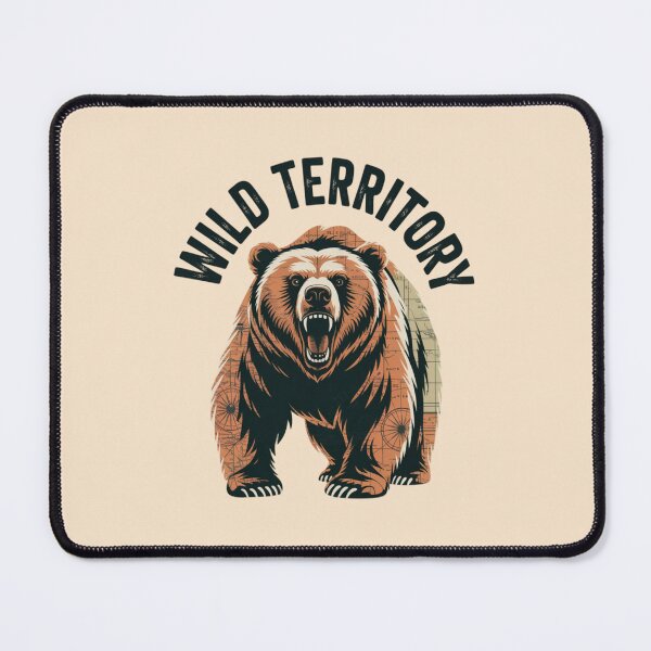 Item preview, BEAR - WILD TERRITORY designed and sold by 123ks.