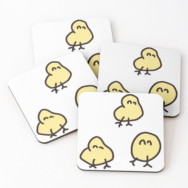 Item preview, chicks Nikoniko smile animals Illustration designed and sold by witty_sheep.