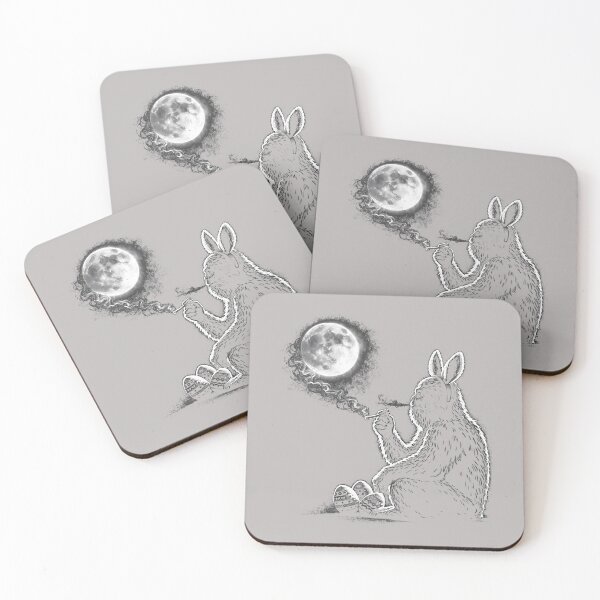 Item preview, Funny Bigfoot Graphic Easter Bunny Meme Sasquatch Sleeping designed and sold by mjohnson9.
