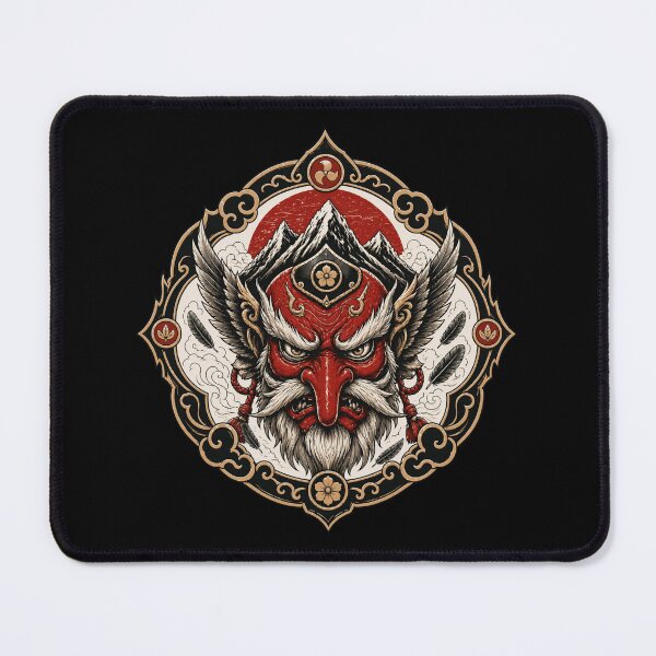 Item preview, Tengu Mountain Watch – Japanese Folklore Guardian designed and sold by OblivionRise.