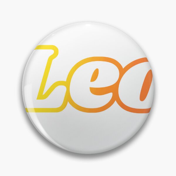 Item preview, Golden Leo - Retro Sun Sign Typography designed and sold by Niji Hibana.