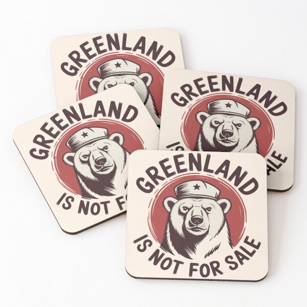 Item preview, POLAR BEAR GREENLAND IS NOT FOR SALE designed and sold by 123ks.