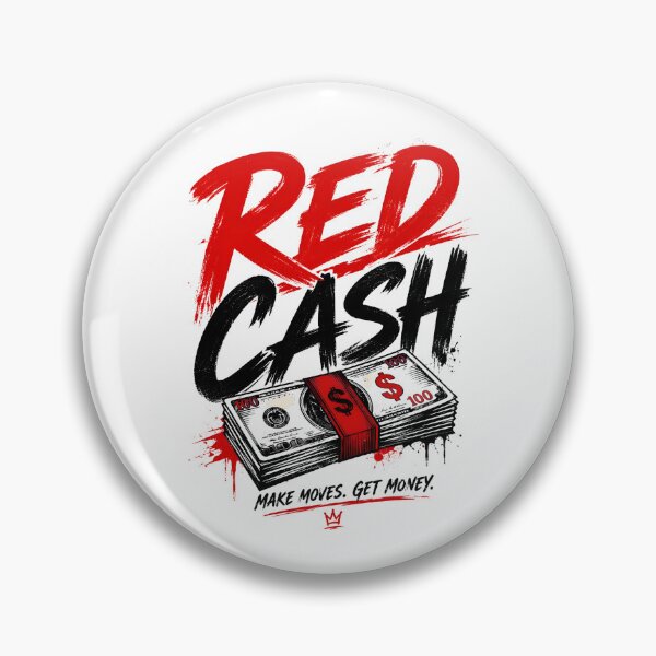 Item preview, Red Cash Urban Hustle Graphic designed and sold by DeluxeLK.