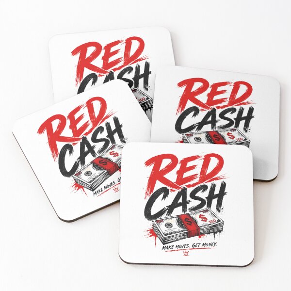 Item preview, Red Cash Urban Hustle Graphic designed and sold by DeluxeLK.