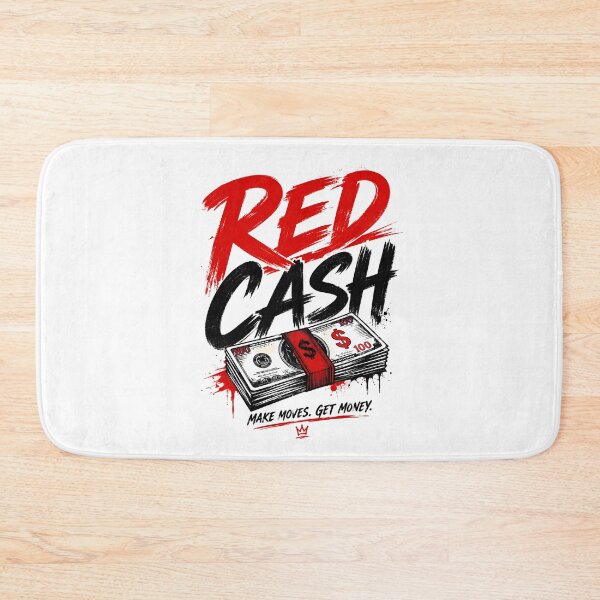 Item preview, Red Cash Urban Hustle Graphic designed and sold by DeluxeLK.