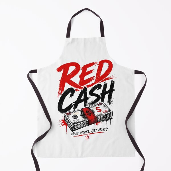 Item preview, Red Cash Urban Hustle Graphic designed and sold by DeluxeLK.