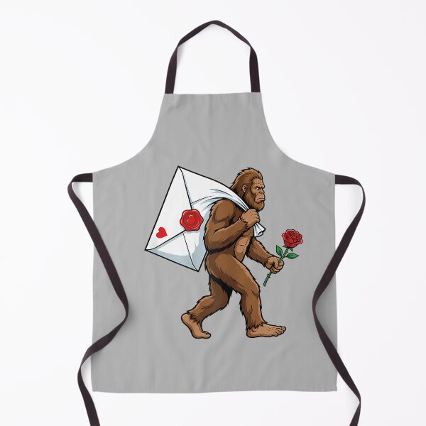 Item preview, Funny Bigfoot Heart Love Valentines Day Boys Men designed and sold by mjohnson9.