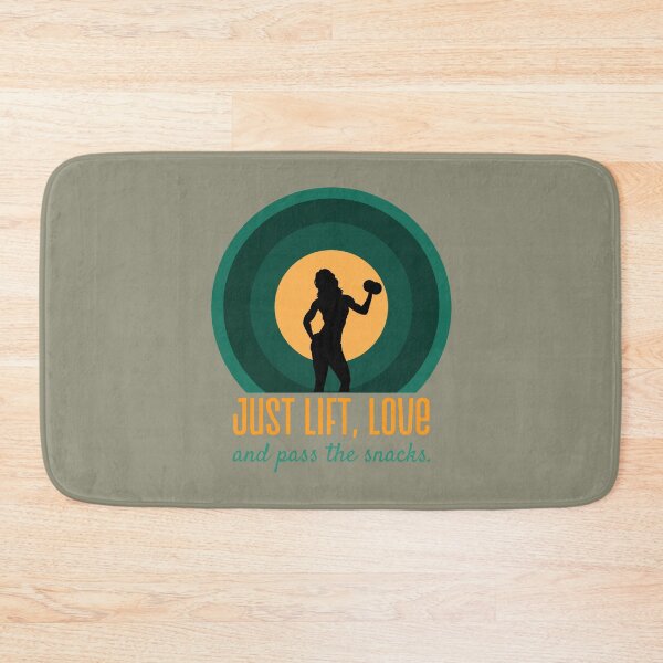 Item preview, Just lift love and pass the snacks designed and sold by RadiantRebelCo.