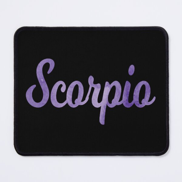 Item preview, Scorpio Zodiac Sign in Watercolor Purple designed and sold by geraldineMS.