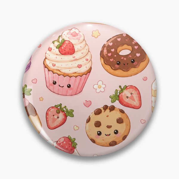 Item preview, Sweet Bakery Kawaii Seamless Pattern | Cute Pastel Dessert Aesthetic designed and sold by Aramdesing.