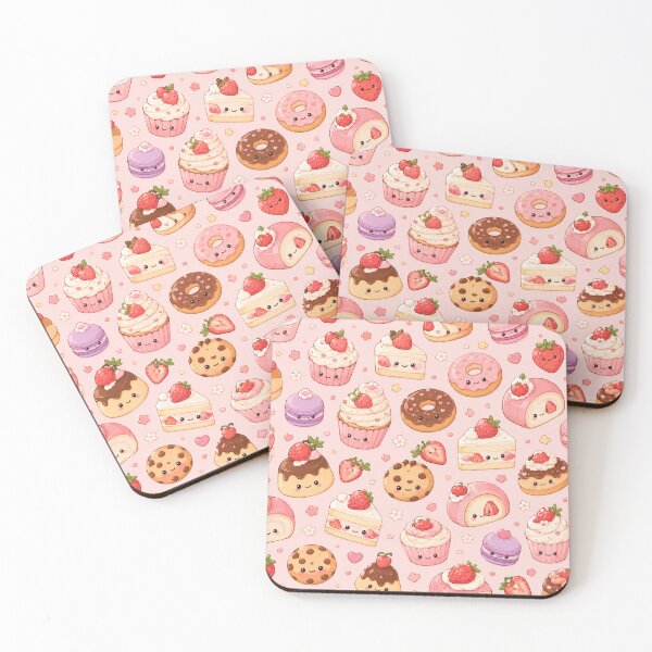 Item preview, Sweet Bakery Kawaii Seamless Pattern | Cute Pastel Dessert Aesthetic designed and sold by Aramdesing.