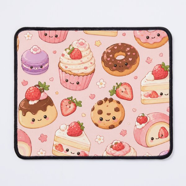 Item preview, Sweet Bakery Kawaii Seamless Pattern | Cute Pastel Dessert Aesthetic designed and sold by Aramdesing.