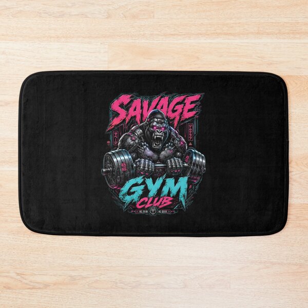 Item preview, Cyberpunk Mecha Gorilla Gym - Savage Workout Fitness designed and sold by KaysonSmith.
