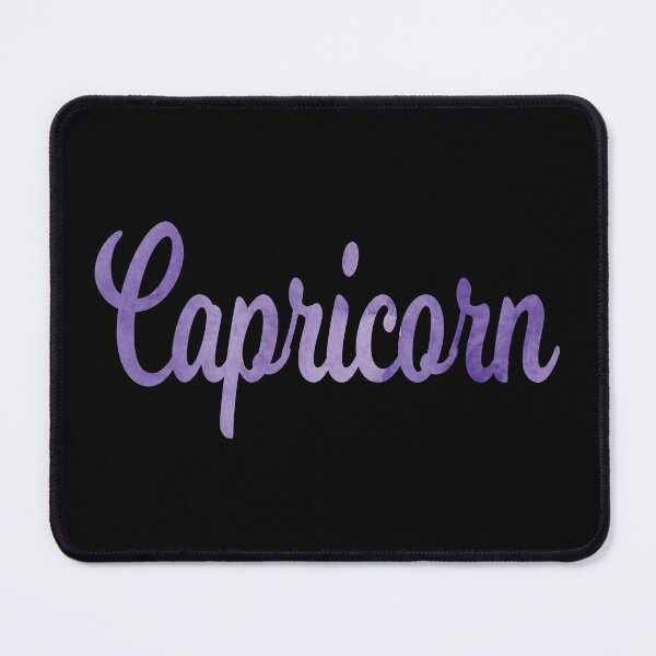 Item preview, Capricorn Zodiac Sign in Watercolor Purple designed and sold by geraldineMS.