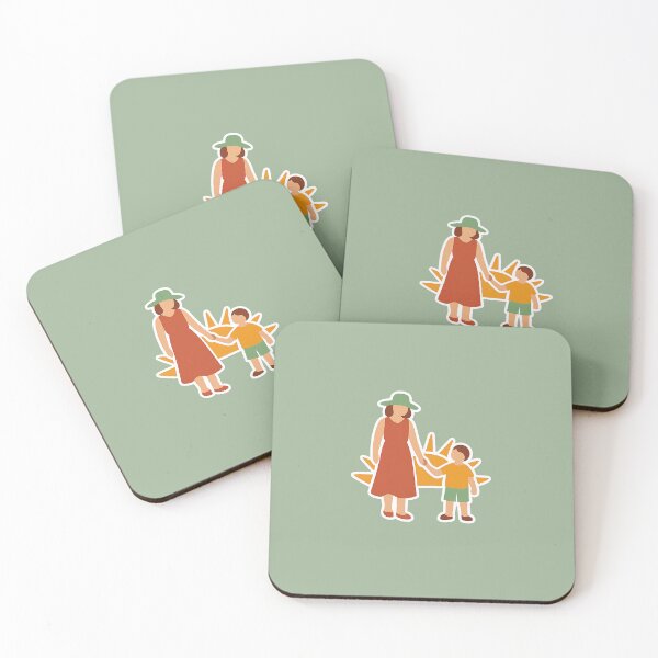 Item preview, Boho Mother and Child Walking in the Sun - Global Day of Parents designed and sold by Picmagico.