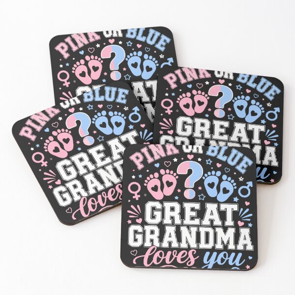 Item preview, Pink Or Blue Great Grandma Loves You Gender Reveal Essential T-Shirt designed and sold by Maravillio.