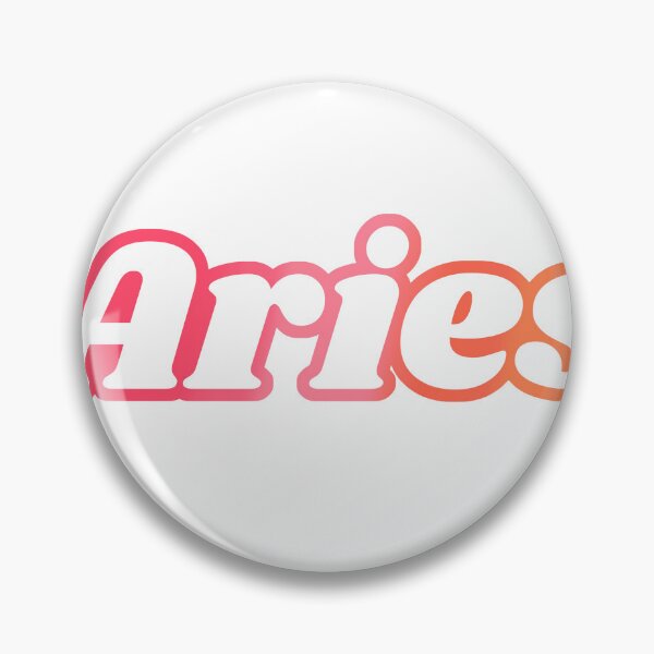 Item preview, The Ram - Retro Aries Zodiac Typography designed and sold by Niji Hibana.