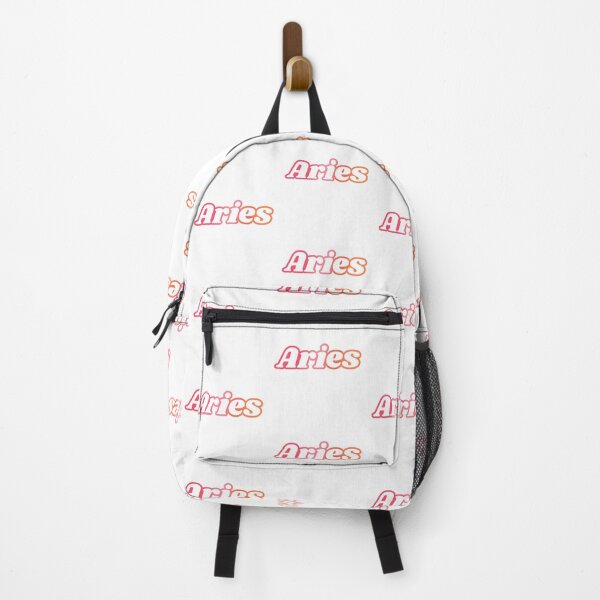 Item preview, The Ram - Retro Aries Zodiac Typography designed and sold by Niji Hibana.