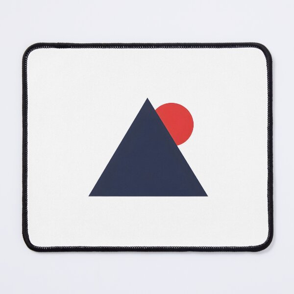 Item preview, Minimalist Mountain Sunset Geometric Abstract Modern Aesthetic Design designed and sold by Idrojibz.