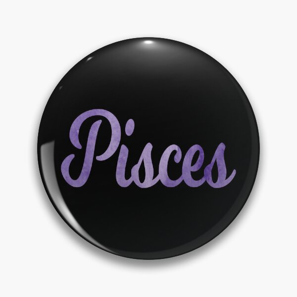 Item preview, Pisces Zodiac Sign in Watercolor Purple designed and sold by geraldineMS.