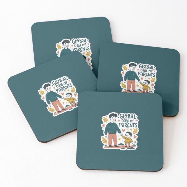 Item preview, Global Day of Parents: Cute Hand-Drawn Father and Child Doodle designed and sold by Picmagico.