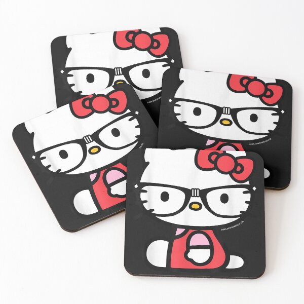 Item preview, Hello Kitty Nerd Glasses Tee Shirt T Shirt designed and sold by docoi66.