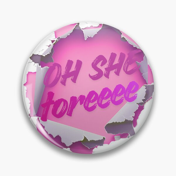 Item preview, Oh She Tore Pink Design  designed and sold by OddShop7.