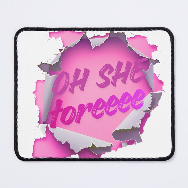 Item preview, Oh She Tore Pink Design  designed and sold by OddShop7.