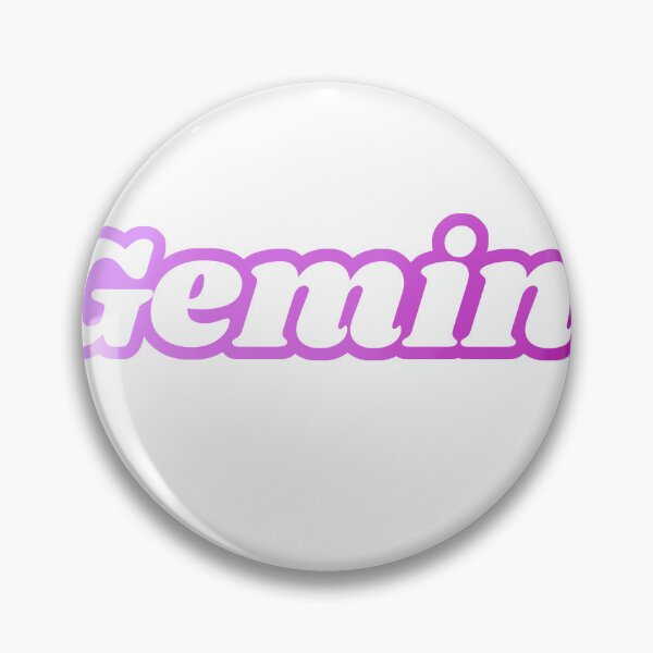 Item preview, The Twins - Creative Gemini Star Sign Typography designed and sold by Niji Hibana.