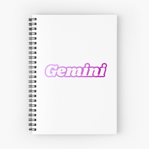 Item preview, The Twins - Creative Gemini Star Sign Typography designed and sold by Niji Hibana.