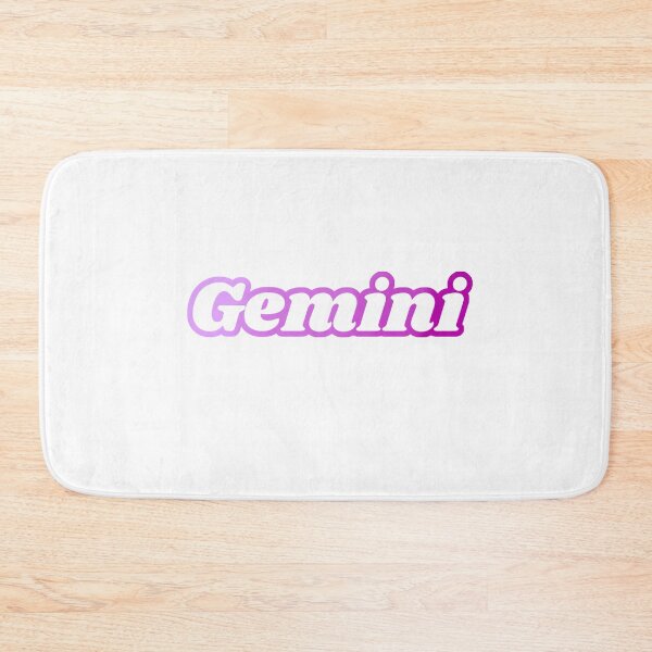 Item preview, The Twins - Creative Gemini Star Sign Typography designed and sold by Niji Hibana.