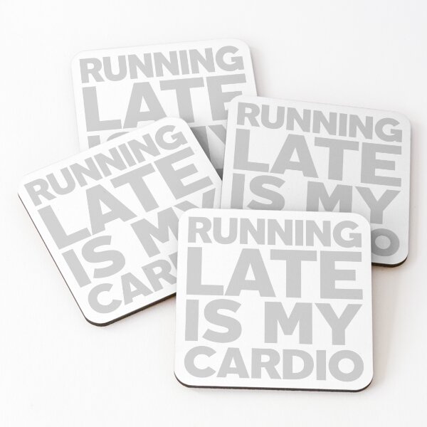 Item preview, Running Late Is My Cardio designed and sold by maivilPOD.