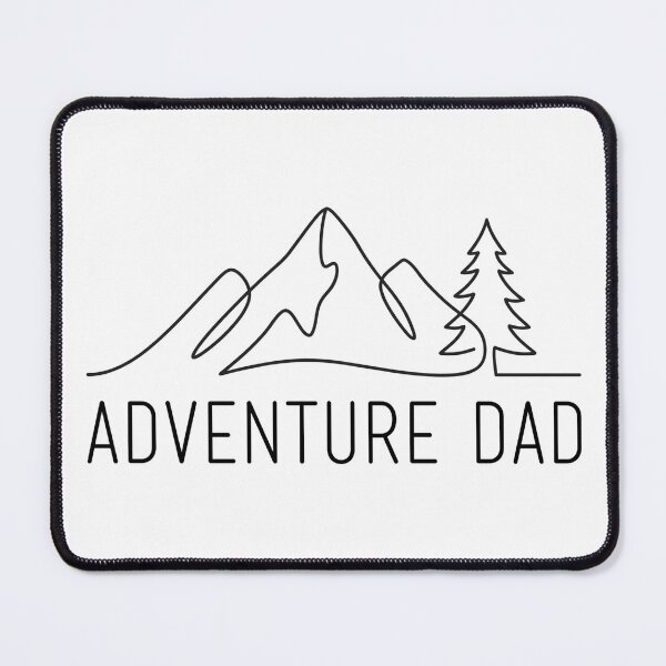 Item preview, Adventure Dad Minimalist Mountain Line Art Father's Day designed and sold by TeNovaStudio.