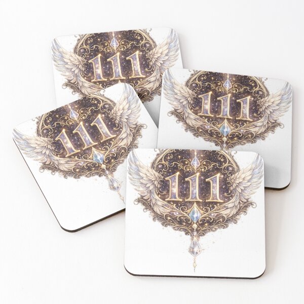 Item preview, Divine Angel Number 111 Manifestation Design designed and sold by HiteshArt111.
