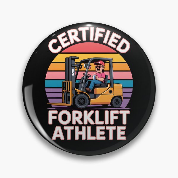 Item preview, Forklift Meme Certified Forklift Athlete Funny Warehouse Operator designed and sold by Fitswear.