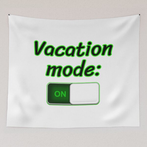 Artikelvorschau, Urlaubsmodus beim Design von Reiseangeboten entworfen und verkauft von PixelParinda.