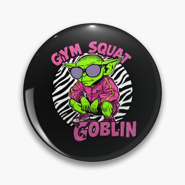 Item preview, Squat Goblin – Funny Gym Creature designed and sold by Sparkofart07.