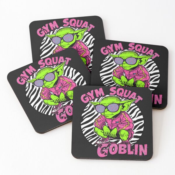 Item preview, Squat Goblin – Funny Gym Creature designed and sold by Sparkofart07.