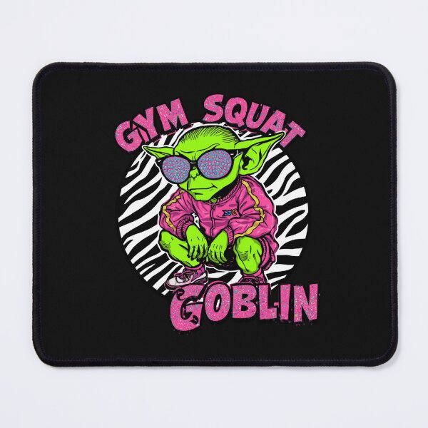 Item preview, Squat Goblin – Funny Gym Creature designed and sold by Sparkofart07.