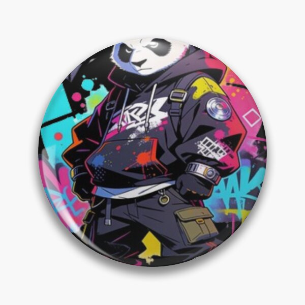 Item preview, Urban Panda Graffiti Art designed and sold by Nova Supply Co..