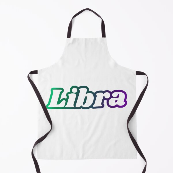 Item preview, Libra Zodiac - Elegant Symmetrical Astrology Typography designed and sold by Niji Hibana.