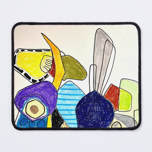 Item preview, Playful Abstract Shape Composition designed and sold by ZEYVIL.
