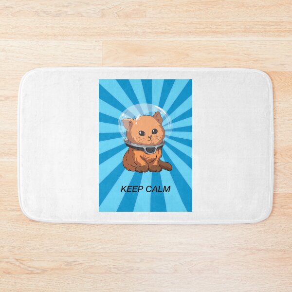 Item preview, Keep calm - Subnautica cat poster designed and sold by Catticore.
