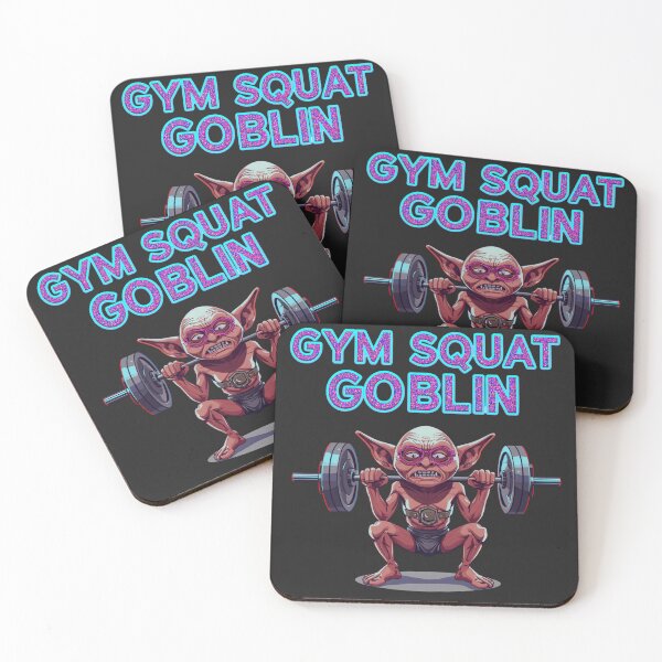 Item preview, Squat Goblin – Funny Gym Creature Workout designed and sold by Sparkofart07.